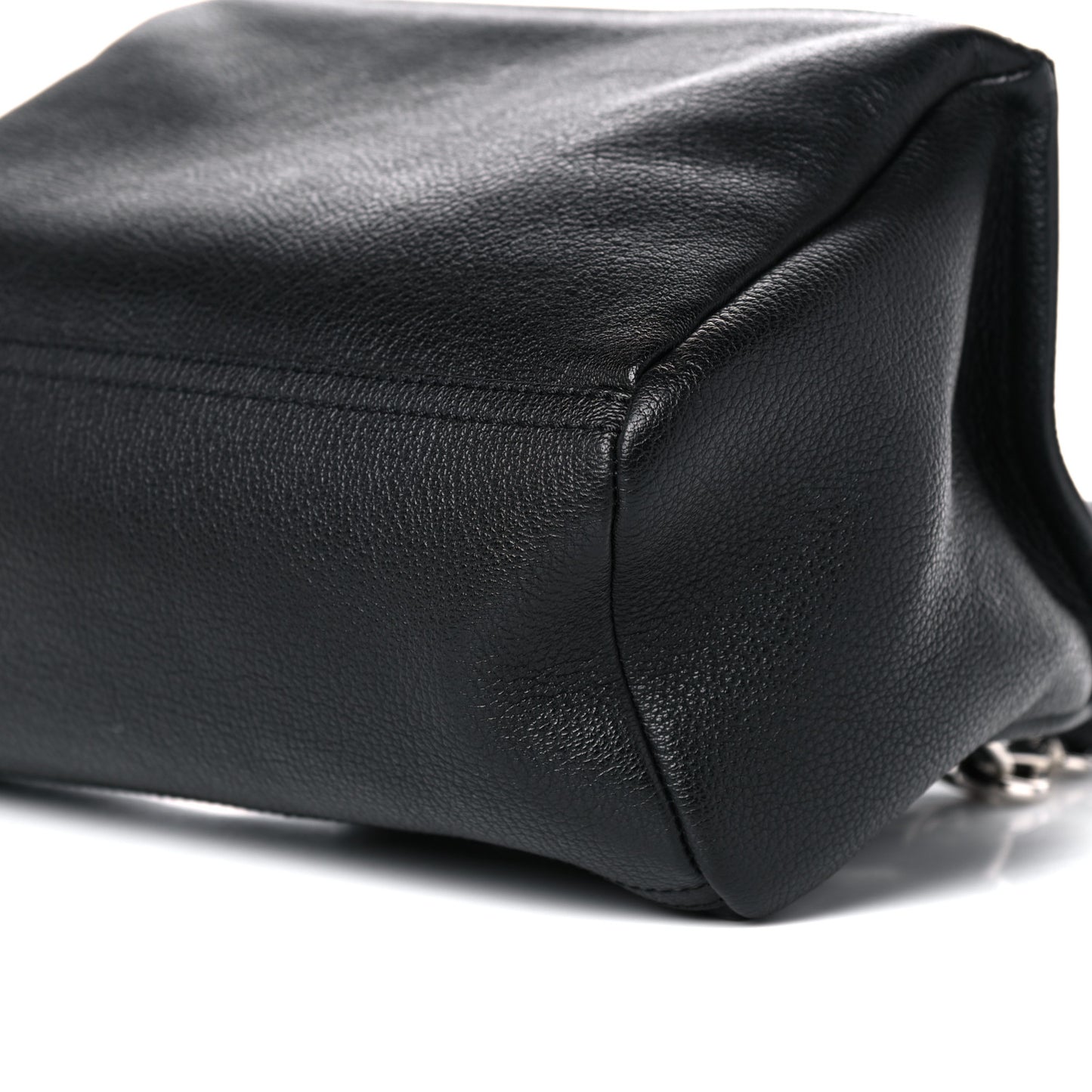 Sugar Goatskin Small Pandora Black