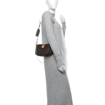 Louis Vuitton Monogram Multi Pochette Accessories Rose Clair 2 of 10