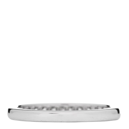 Tiffany Platinum Diamond 2.5mm Half Circle Wedding Band Ring 52 6 3 of 6