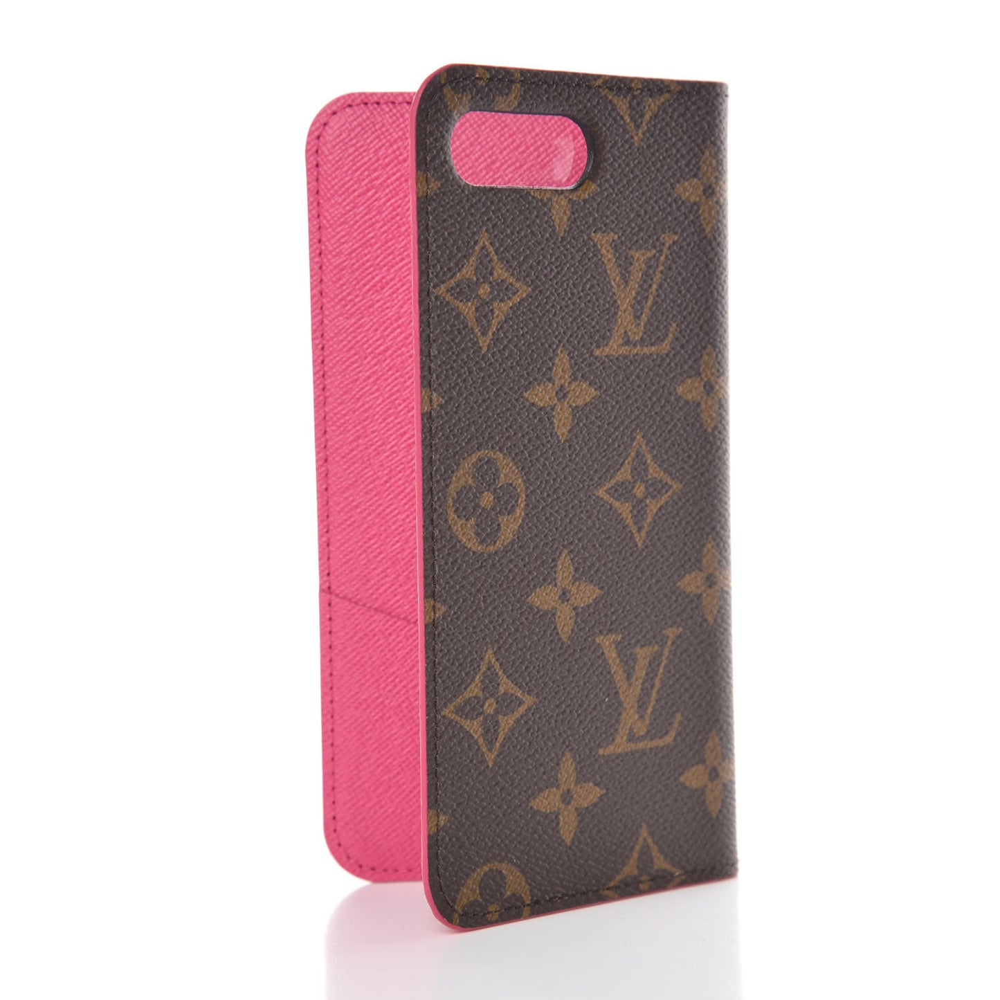 Monogram iPhone 7/8 Plus Folio Case Pink