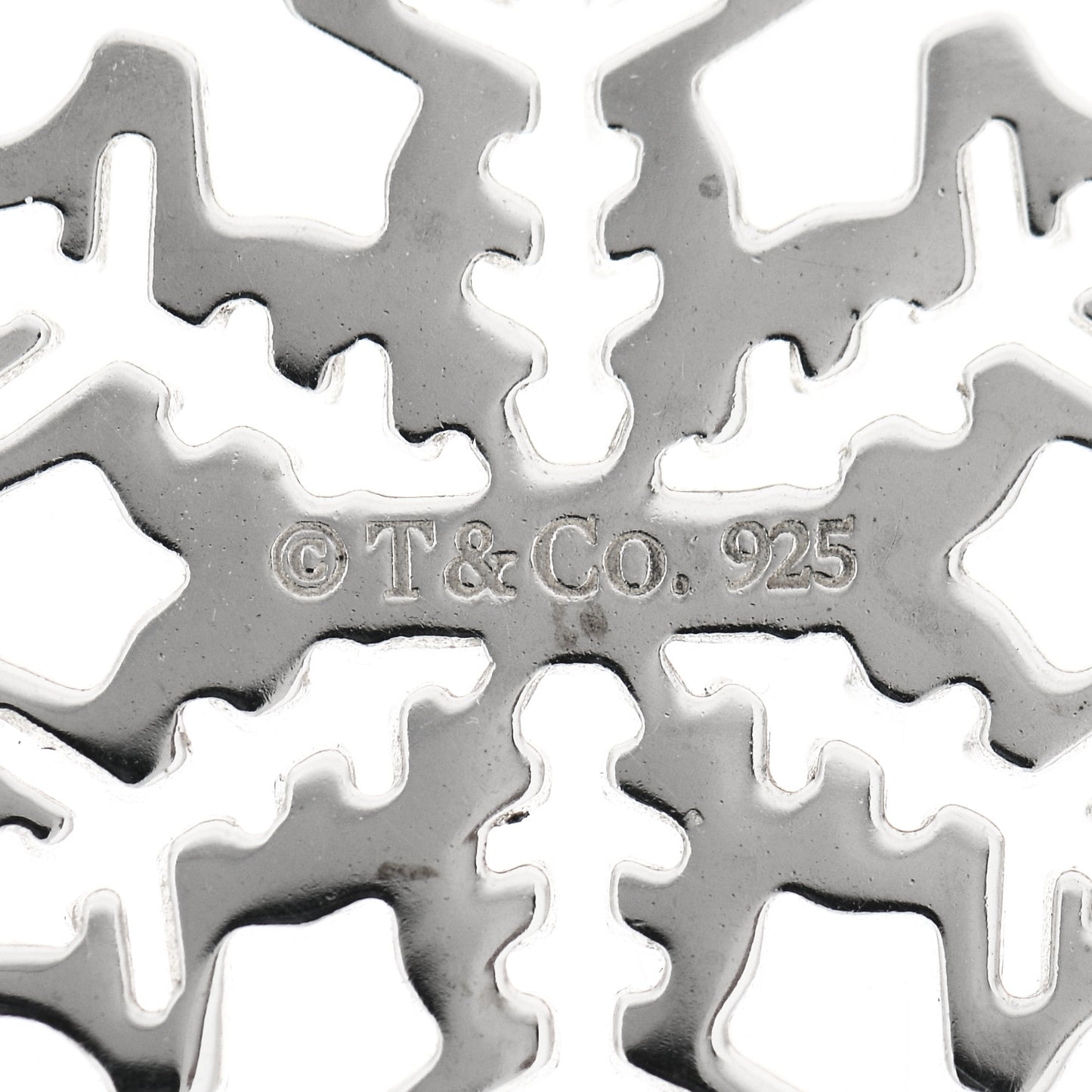 Sterling Silver Small Snowflake Charm
