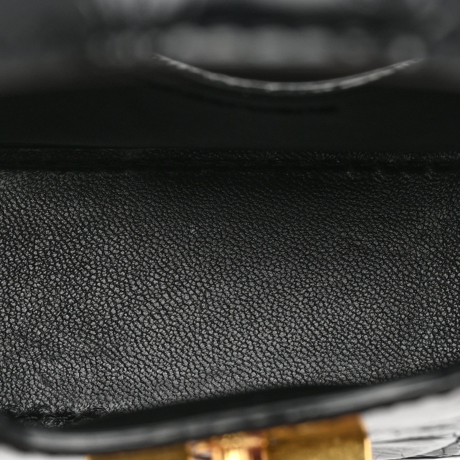 Alexander Wang Crocodile Embossed Calfskin Micro Legacy Hobo Black 5 of 7