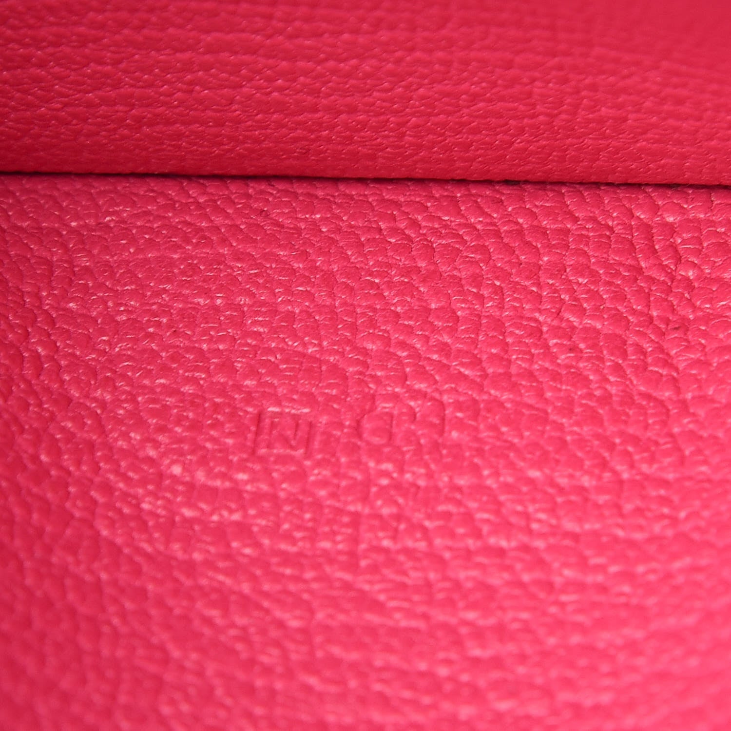 Hermes Chevre Mysore Bi-Color Bearn Gusset Wallet Etoupe Rose Shocking 9 of 14