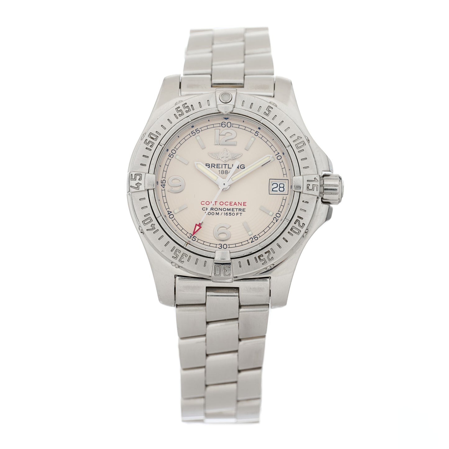 Stainless Steel 33mm Colt Oceane Quartz Watch A77380
