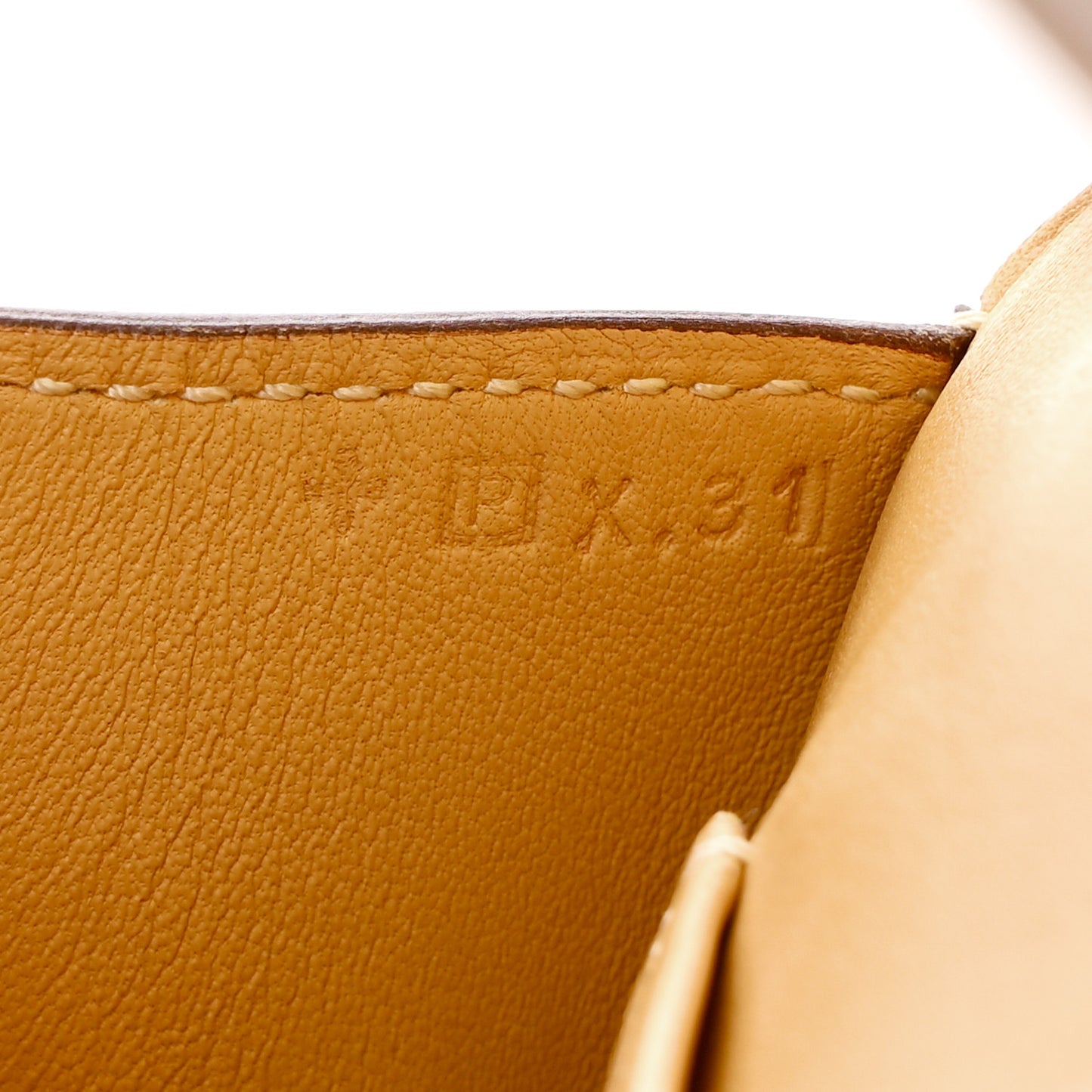 Veau Tadelakt Egee Clutch Soleil