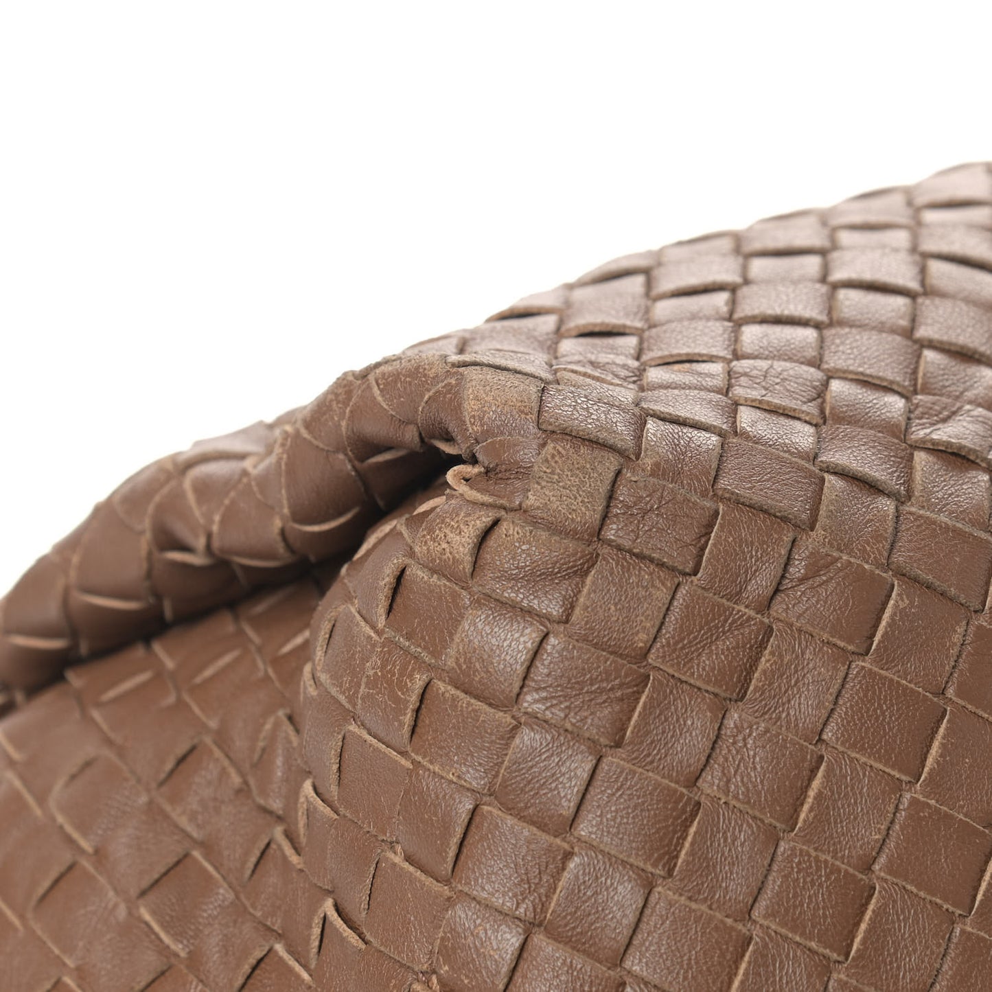 Nappa Intrecciato Parachute Bag Maple