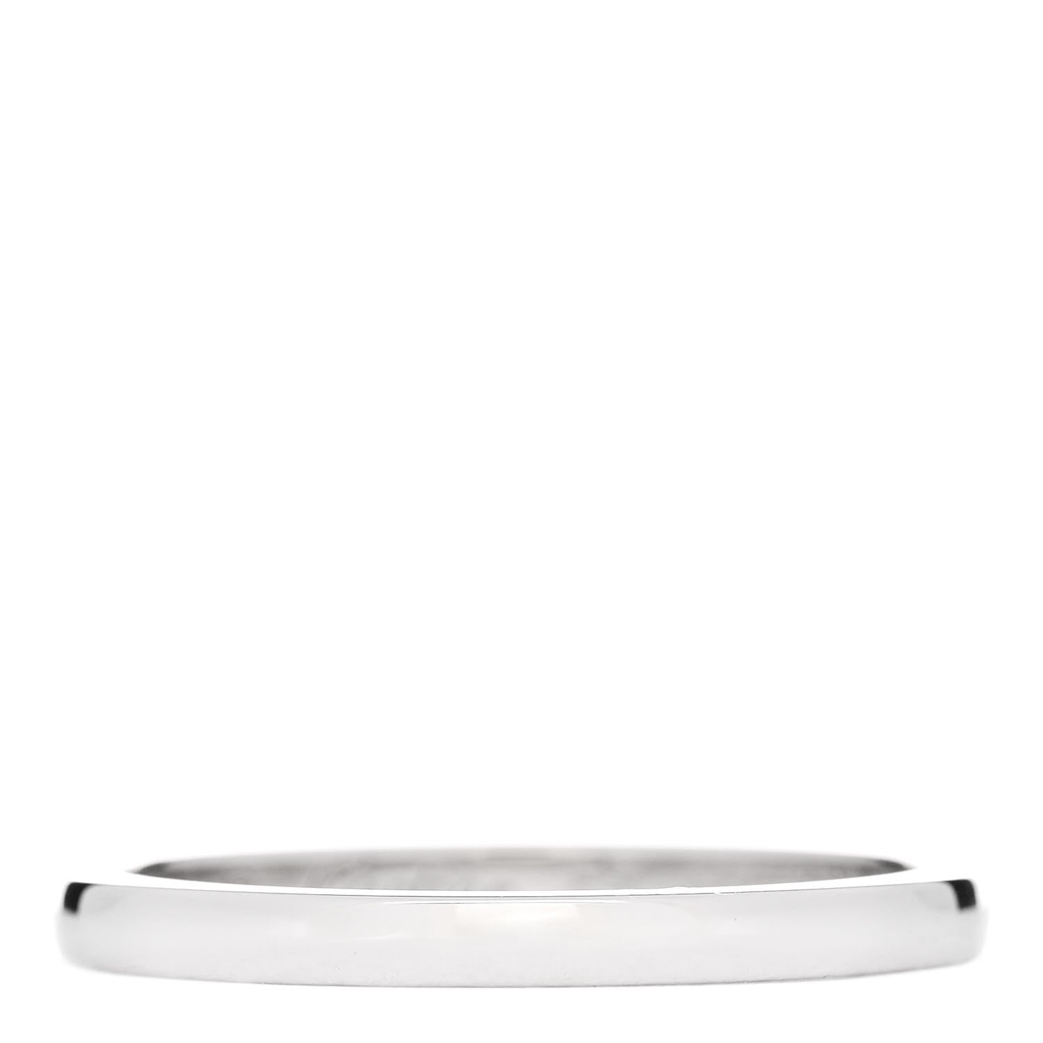 Cartier Platinum 2mm Ballerine Wedding Band Ring 57 8 1 of 6
