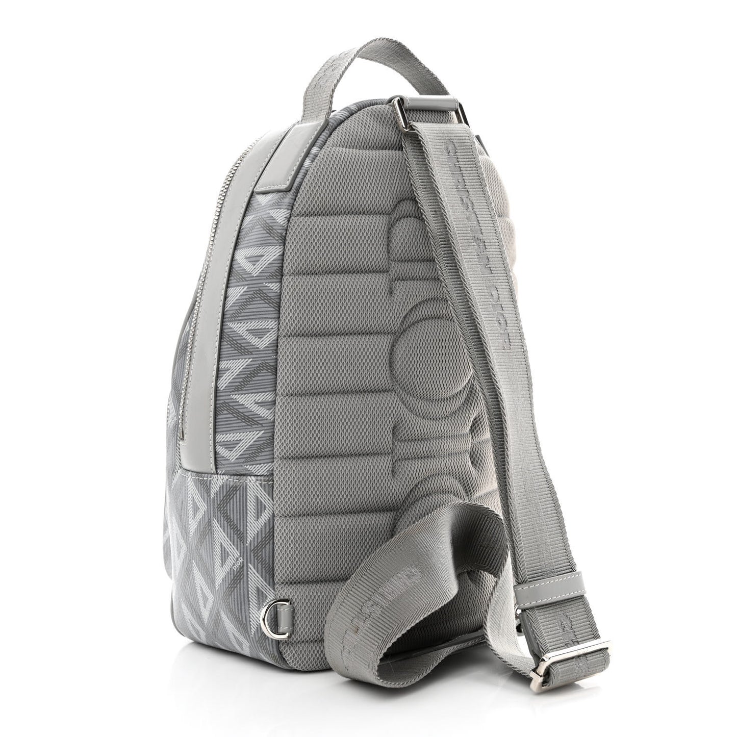 Coated Canvas CD Diamond Mini Rider Backpack Gray