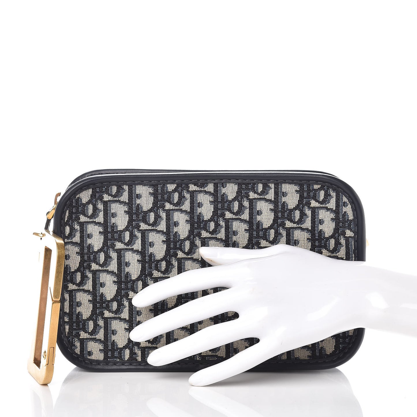 Oblique Diorquake Clutch Blue