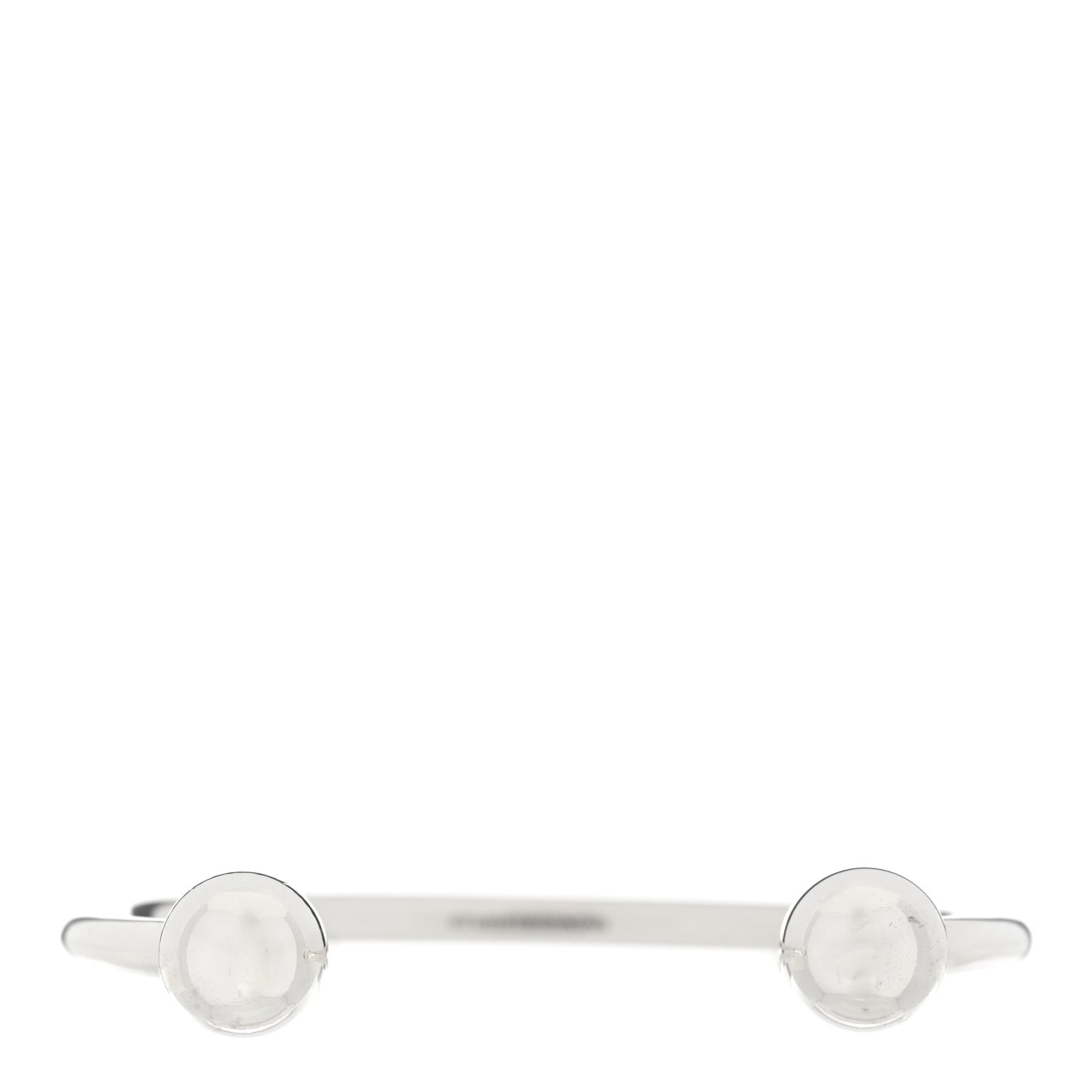 Tiffany Sterling Silver HardWear Ball Wire Bracelet 1 of 3