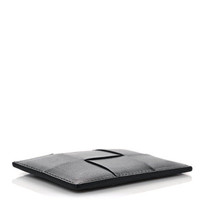 Bottega Veneta Nappa Intreccio Cassette Credit Card Holder Black 4 of 7