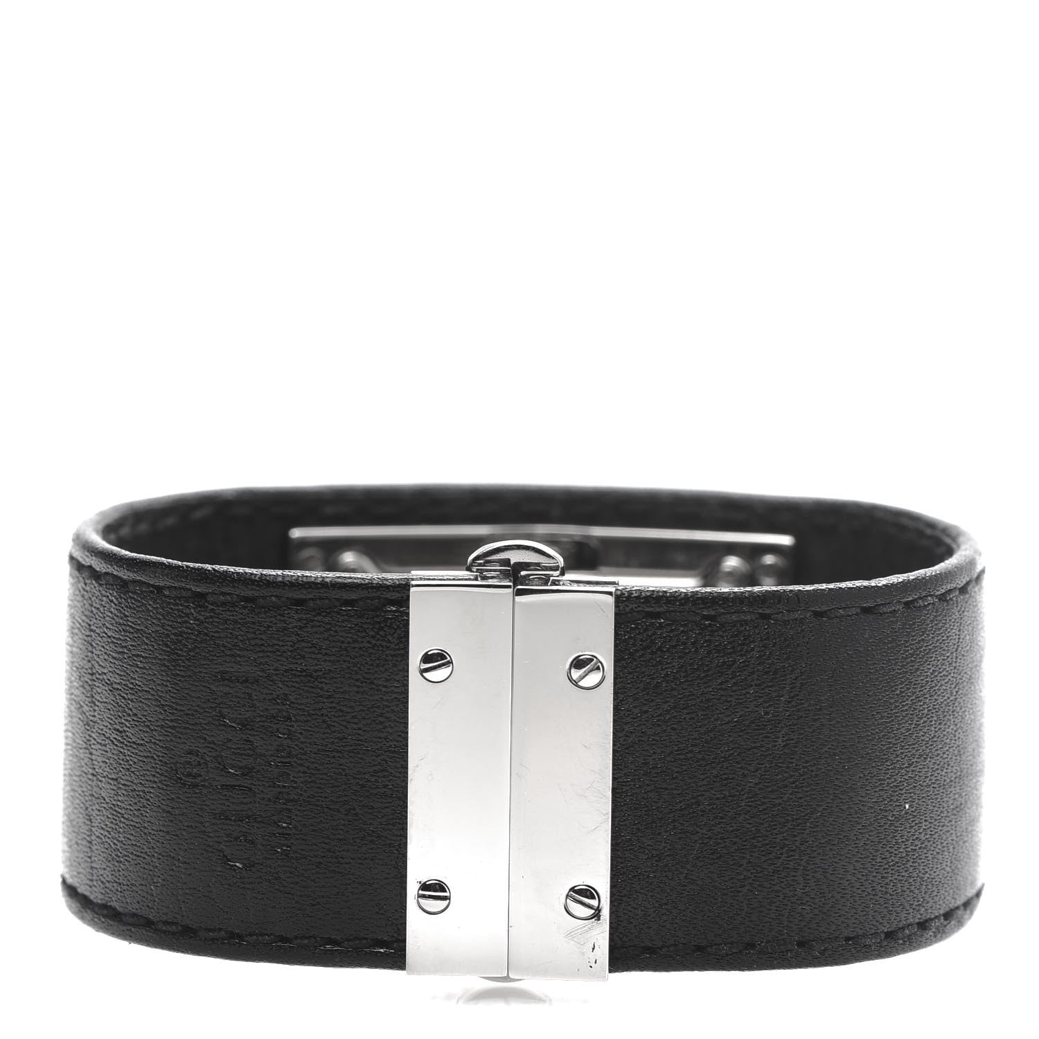 Gucci Stainless Steel Calfskin 18mm 7800S Quartz Watch Black 4 of 7