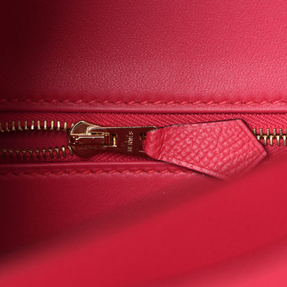 Hermes Epsom Constance 24 Rose Extreme 12 of 20