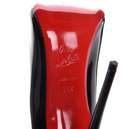 Christian Louboutin Patent So Kate 120 Pumps 39.5 Black 6 of 8