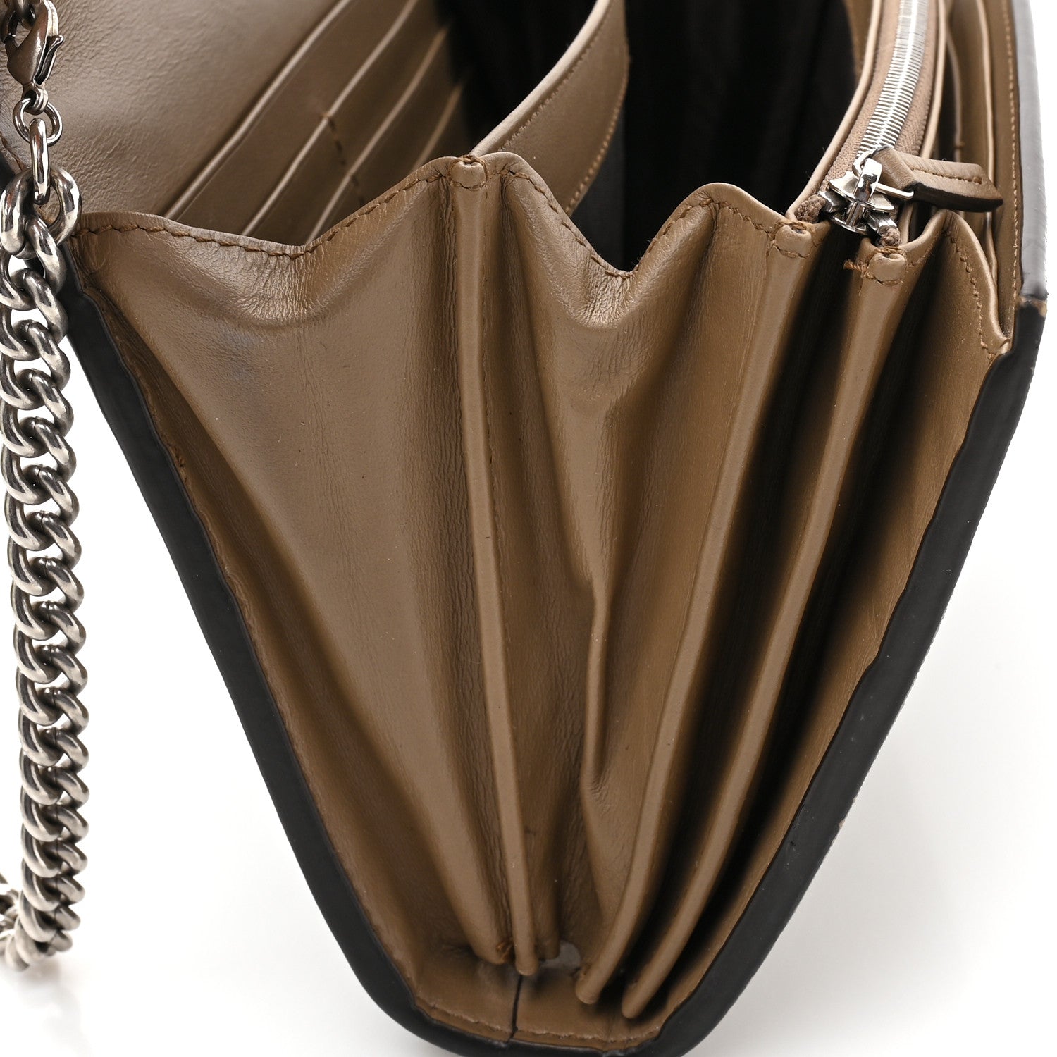 Gucci GG Supreme Monogram Mini Dionysus Chain Wallet Beige Taupe 13 of 17