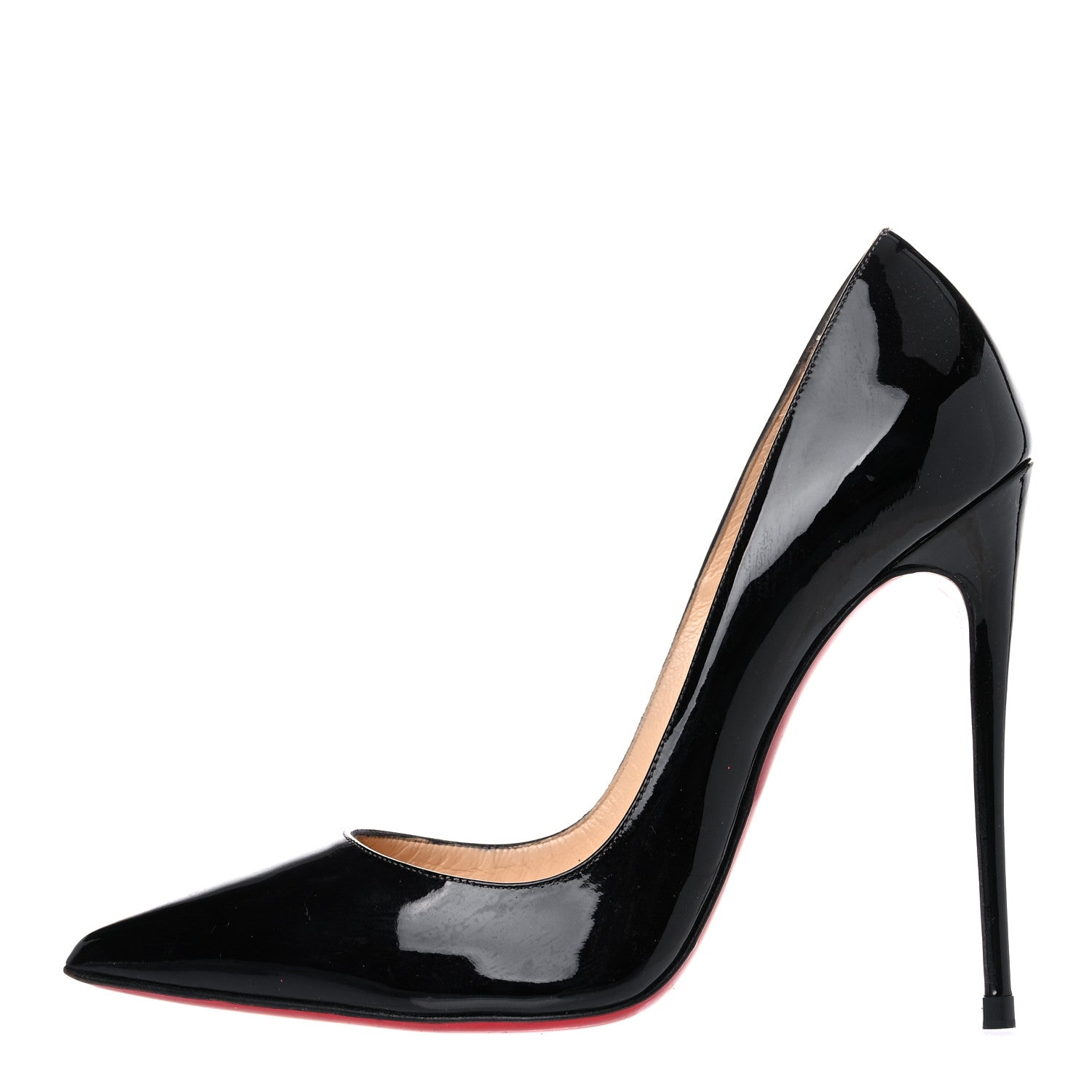 Christian Louboutin Patent So Kate 120 Pumps 38.5 Black 1 of 19