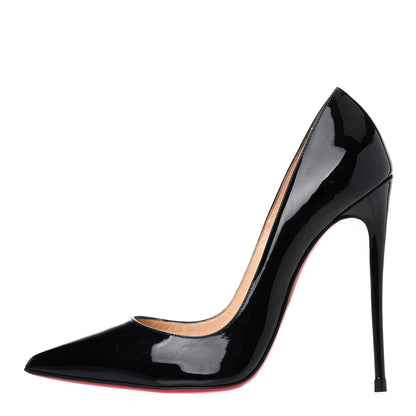 Christian Louboutin Patent So Kate 120 Pumps 38.5 Black 1 of 19