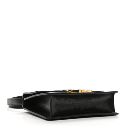 Christian Dior Crinkled Lambskin 30 Montaigne Flap Bag Black 3 of 9