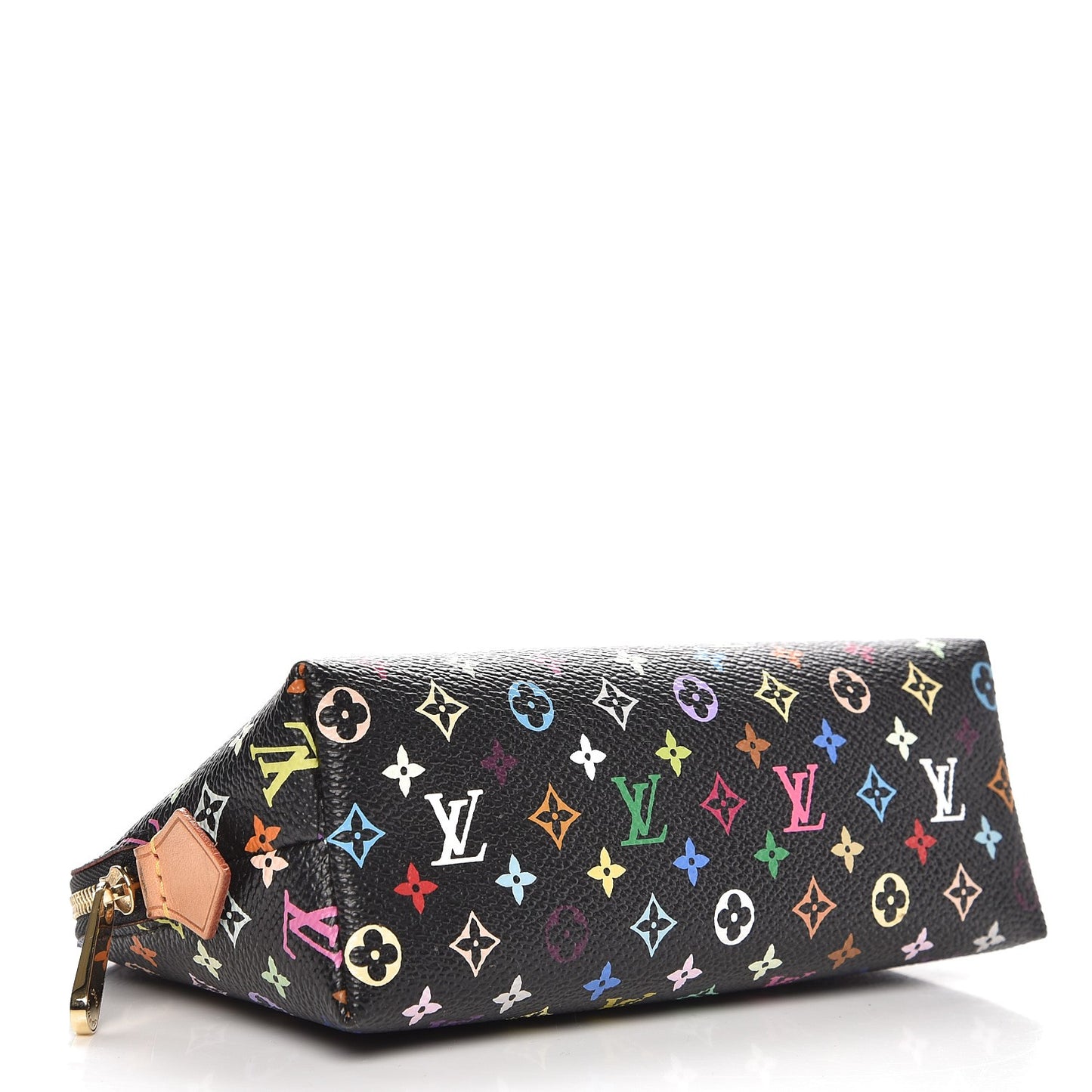 Monogram Multicolor Cosmetic Pouch Black Grenade