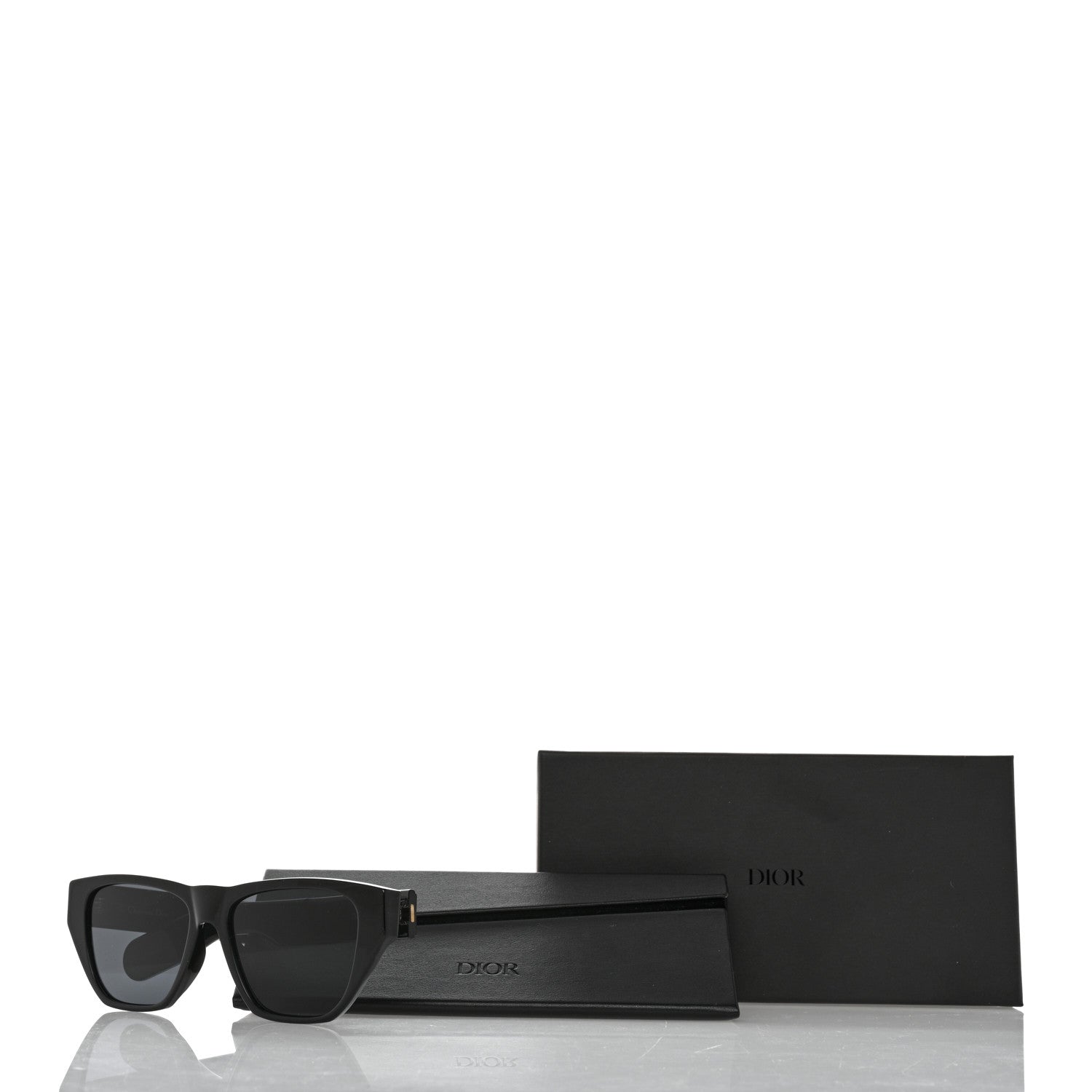Christian Dior Acetate Inside Out 2 Sunglasses Black 9 of 9
