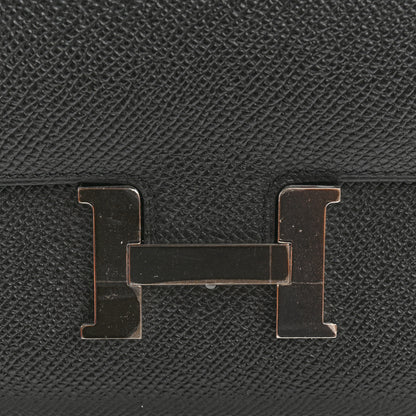 Hermes Epsom Constance Long Wallet Black 8 of 9