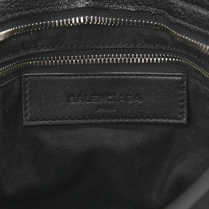 Balenciaga Chevre Silver Metallic Edge Hardware City Black 5 of 9