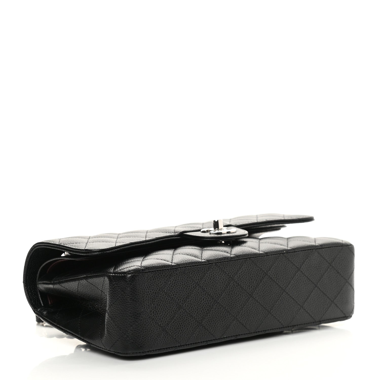 Chanel Caviar Quilted Medium Double Flap Black 4 of 13