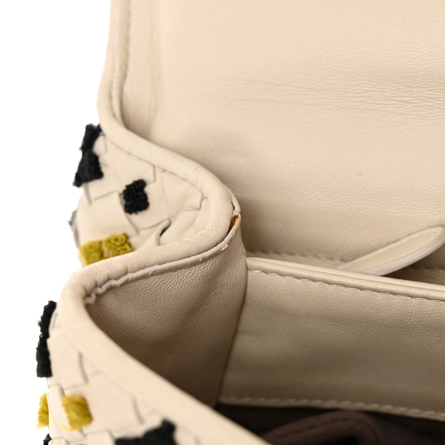 Bottega Veneta Nappa Intrecciato Embroidered Mosaic Olimpia