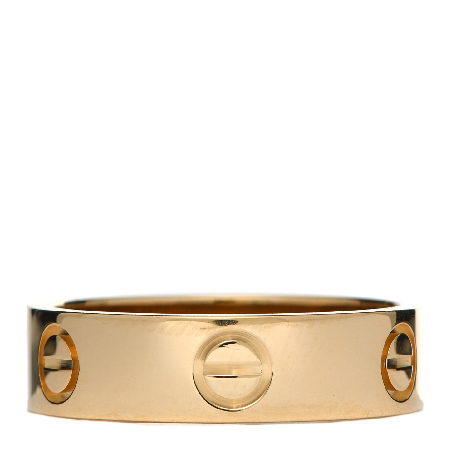 18K Yellow Gold 5.5mm LOVE Ring 56 7.5