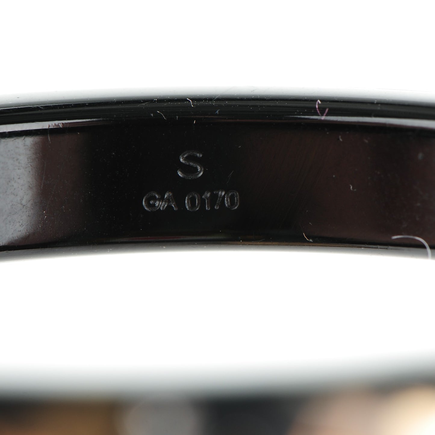 Resin Swarovski Small Inclusion Bracelet PM Black