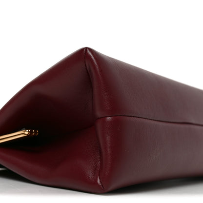 Chanel Lambskin Large Clutch Burgundy 9 of 11