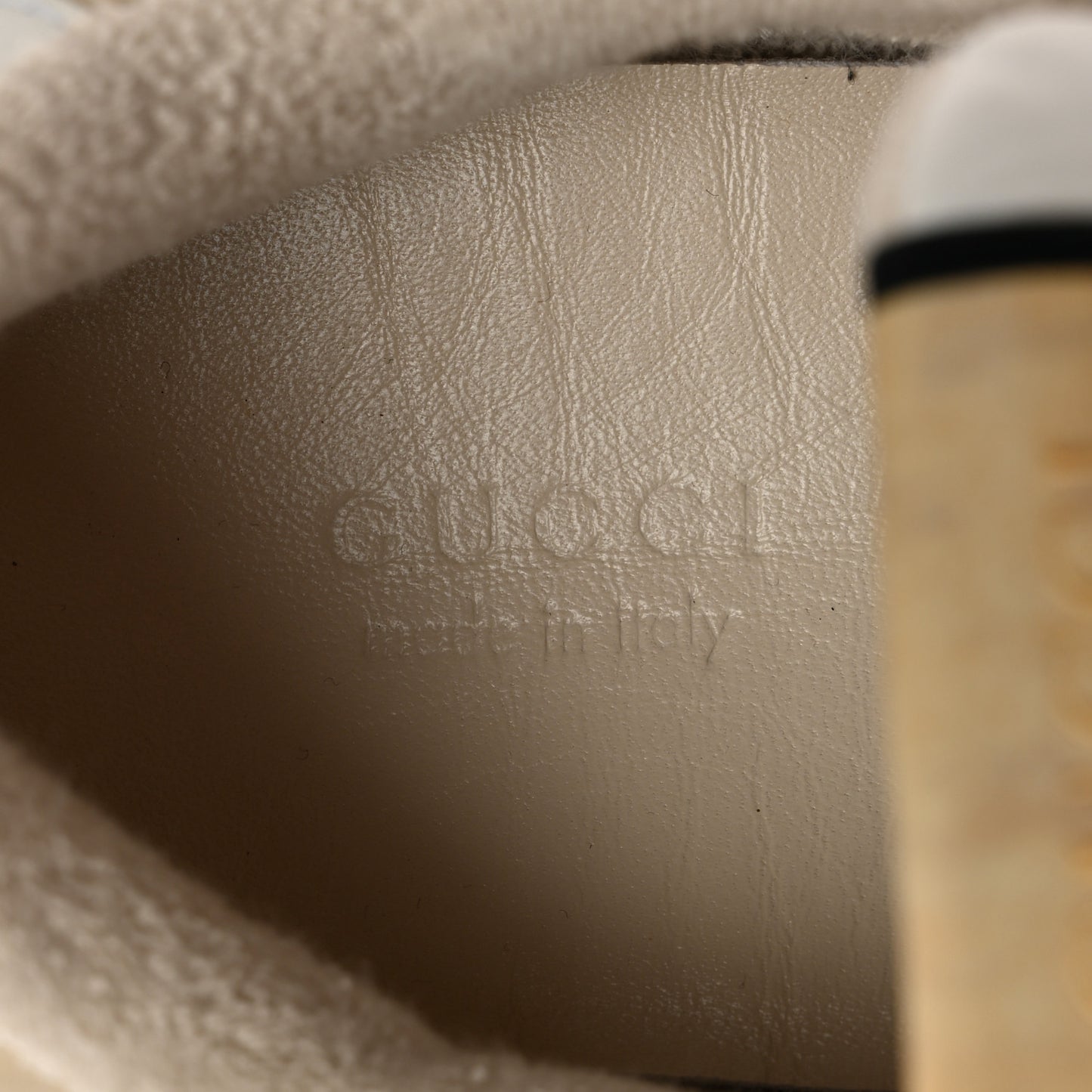 Lame Canvas Nubuck GG Monogram Womens Screener 50mm Sneakers 38 Gardenia Silver Dusty Milk White Mystic White