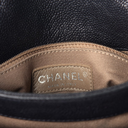 Chanel Caviar Quilted Mini Simply CC Flap Black 6 of 9