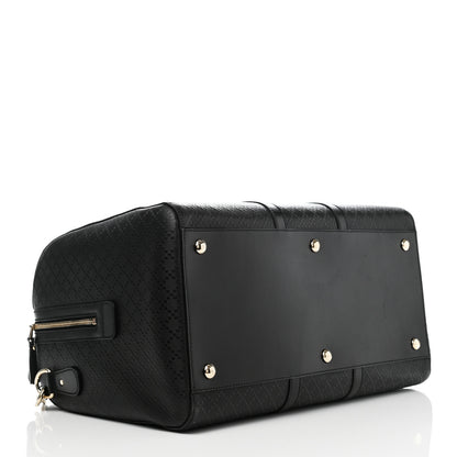 Gucci Bright Diamante Medium Carry On Duffle Black 3 of 12