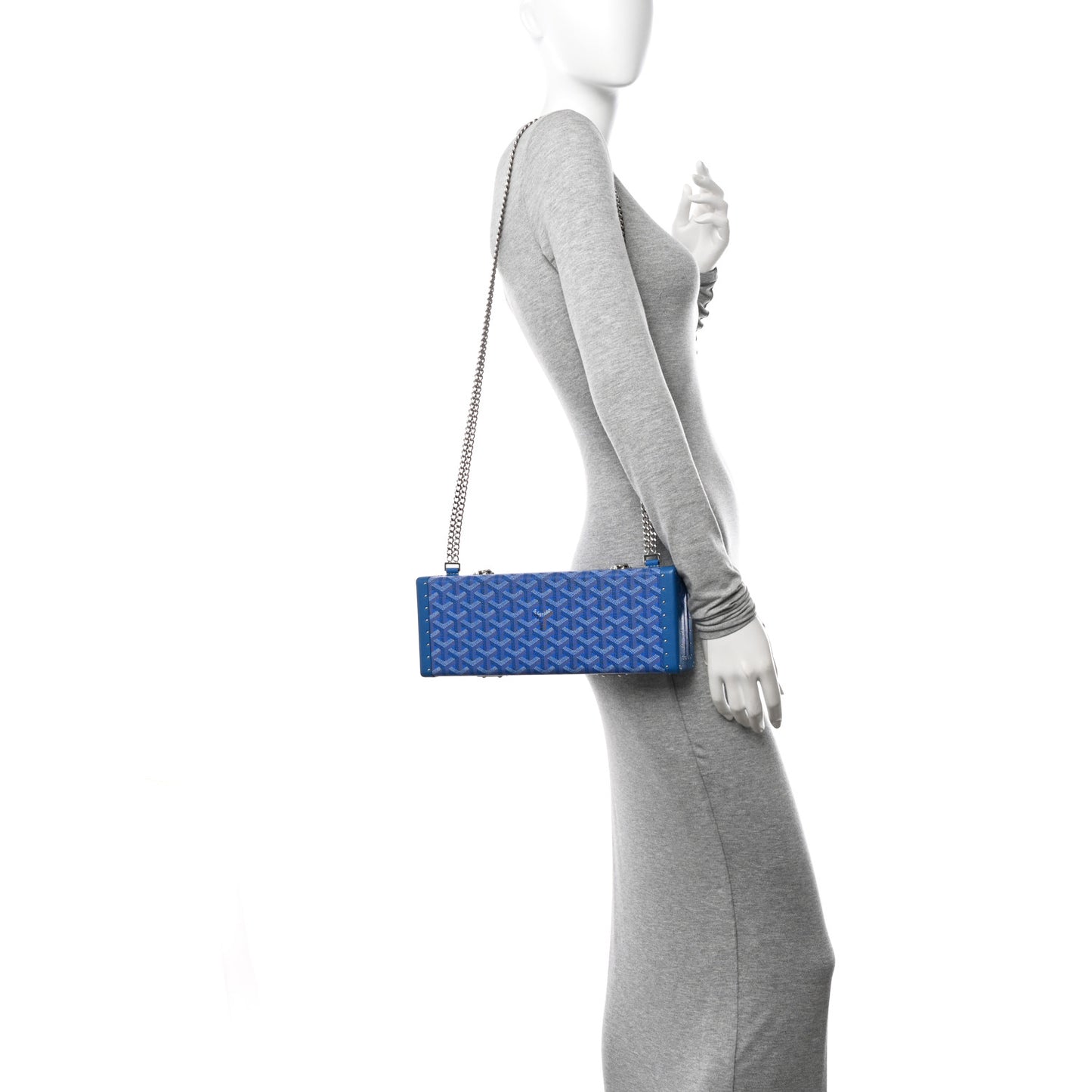 Goyardine Saint Honore Clutch Sky Blue