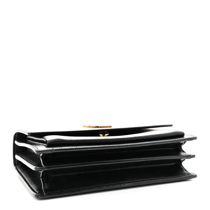 Saint Laurent Calfskin Medium Monogram Sunset Black 4 of 15