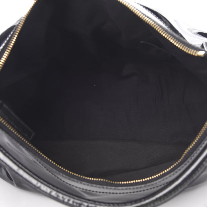 Gucci Patent Large D Ring Hobo Black 5 of 12