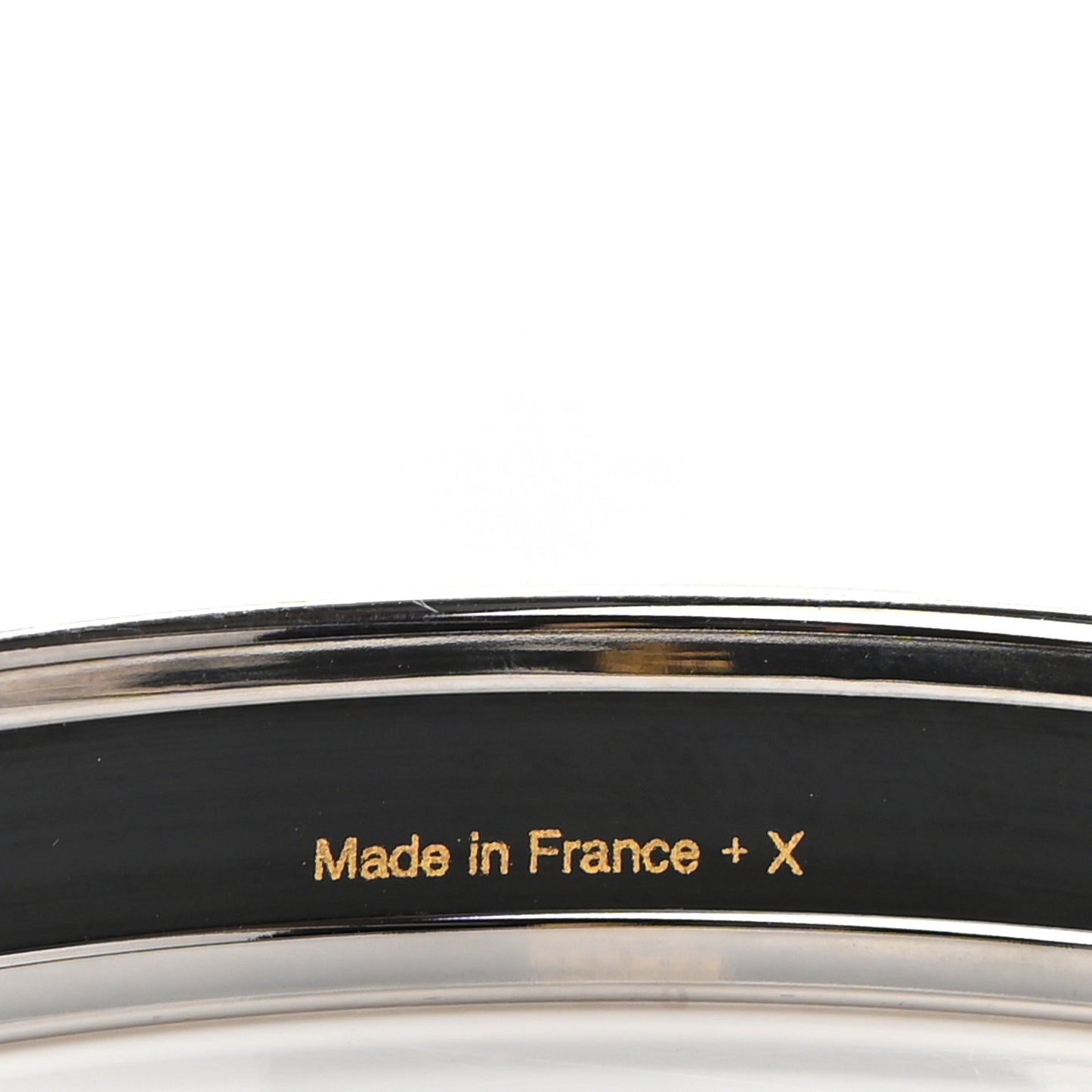 Enamel Printed Narrow La Marche de Savana Bracelet 65 Romantique