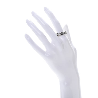 Tiffany Platinum Diamond Schlumberger Sixteen Stone Ring 54 6.75 2 of 7