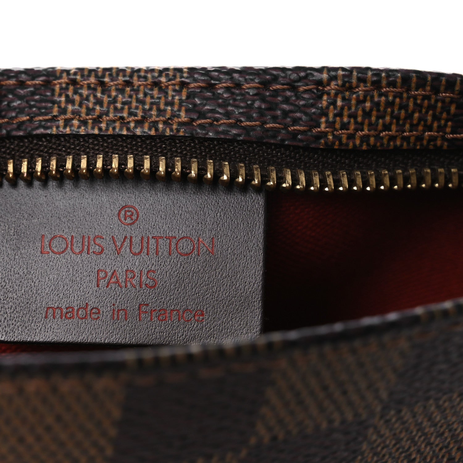 Louis Vuitton Damier Ebene Navona Pochette Accessories 6 of 12