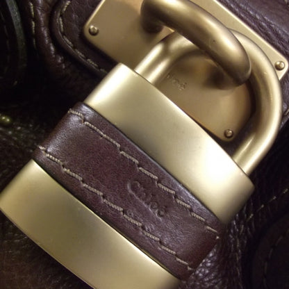 Chloe Leather Paddington Satchel Brown 11 of 17