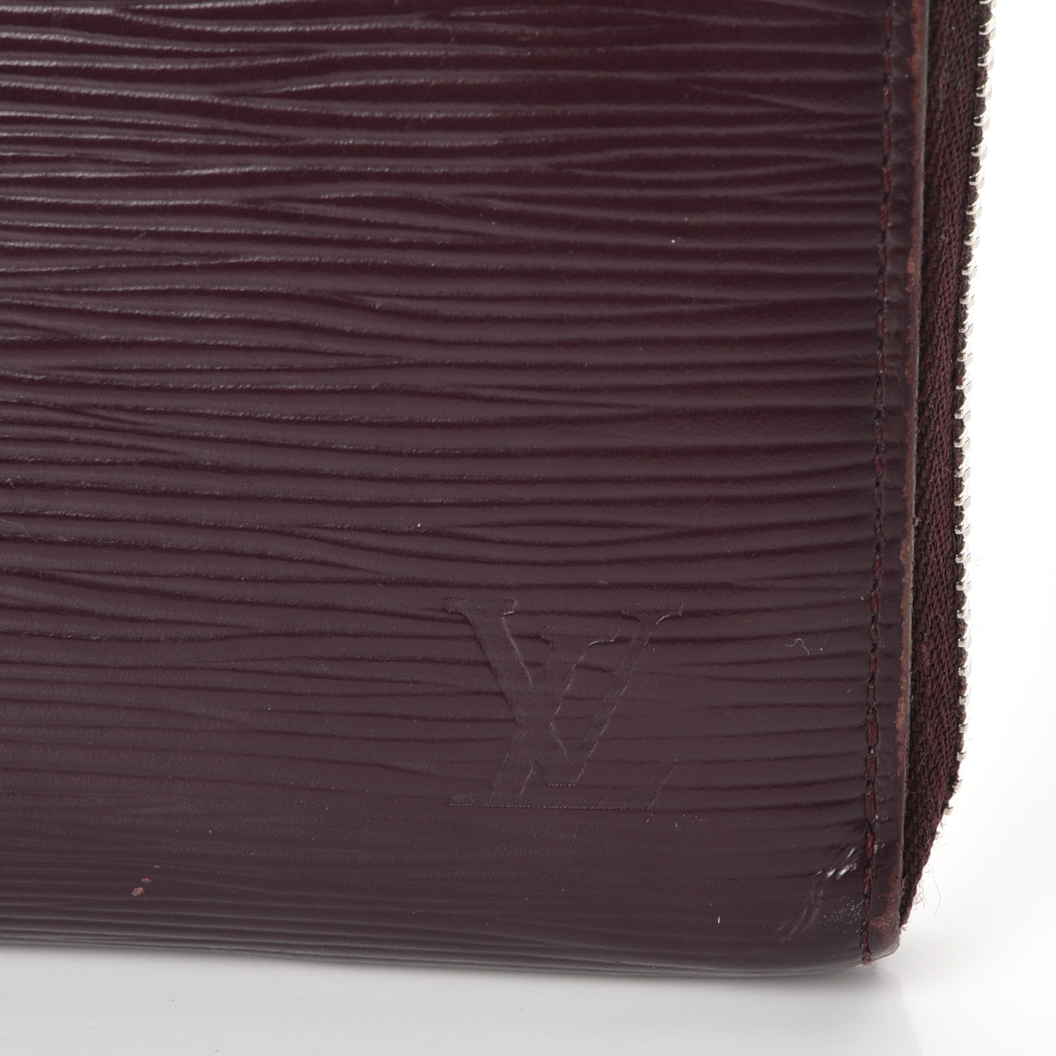 Louis Vuitton Epi Zippy Wallet Cassis 9 of 16