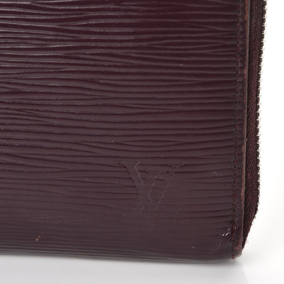 Louis Vuitton Epi Zippy Wallet Cassis 9 of 16