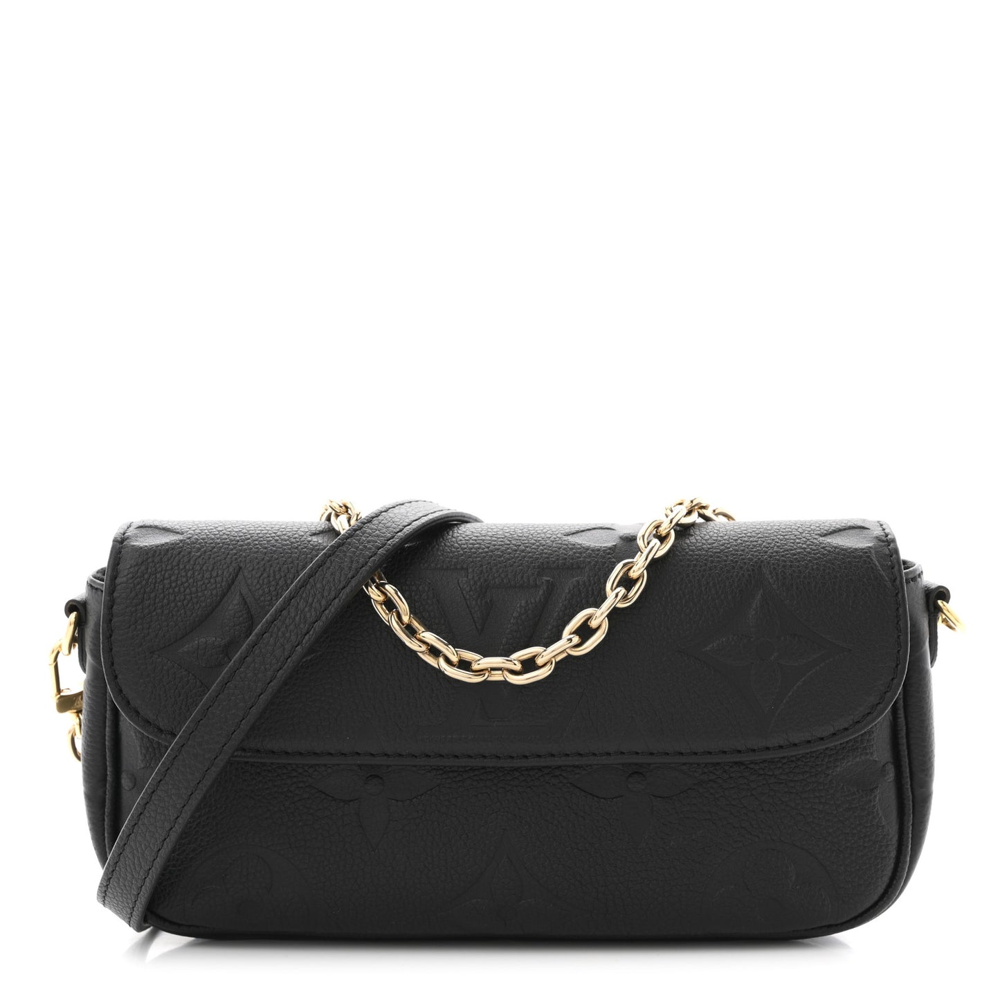 Empreinte Monogram Giant Ivy Wallet On Chain Black