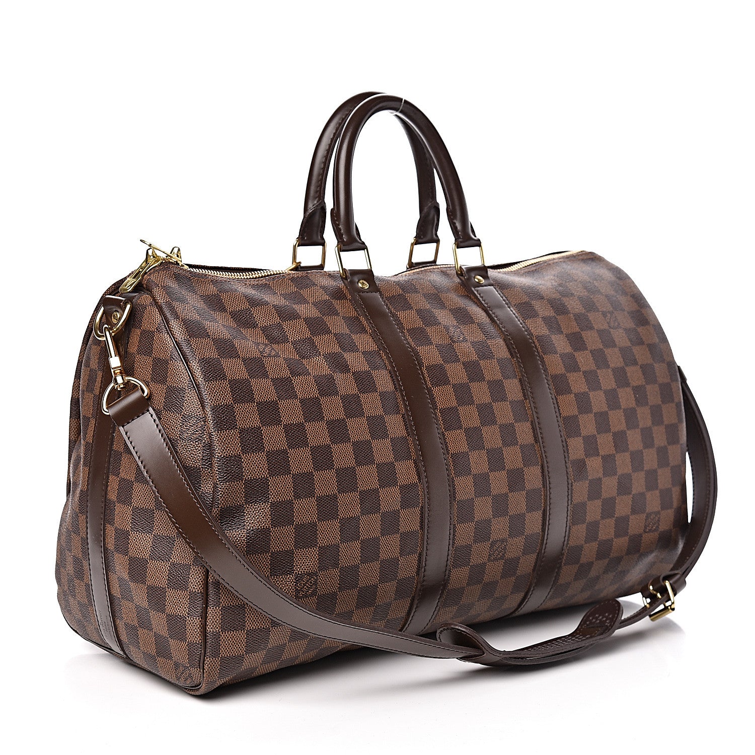 Louis Vuitton Damier Ebene Keepall Bandouliere 45 3 of 12