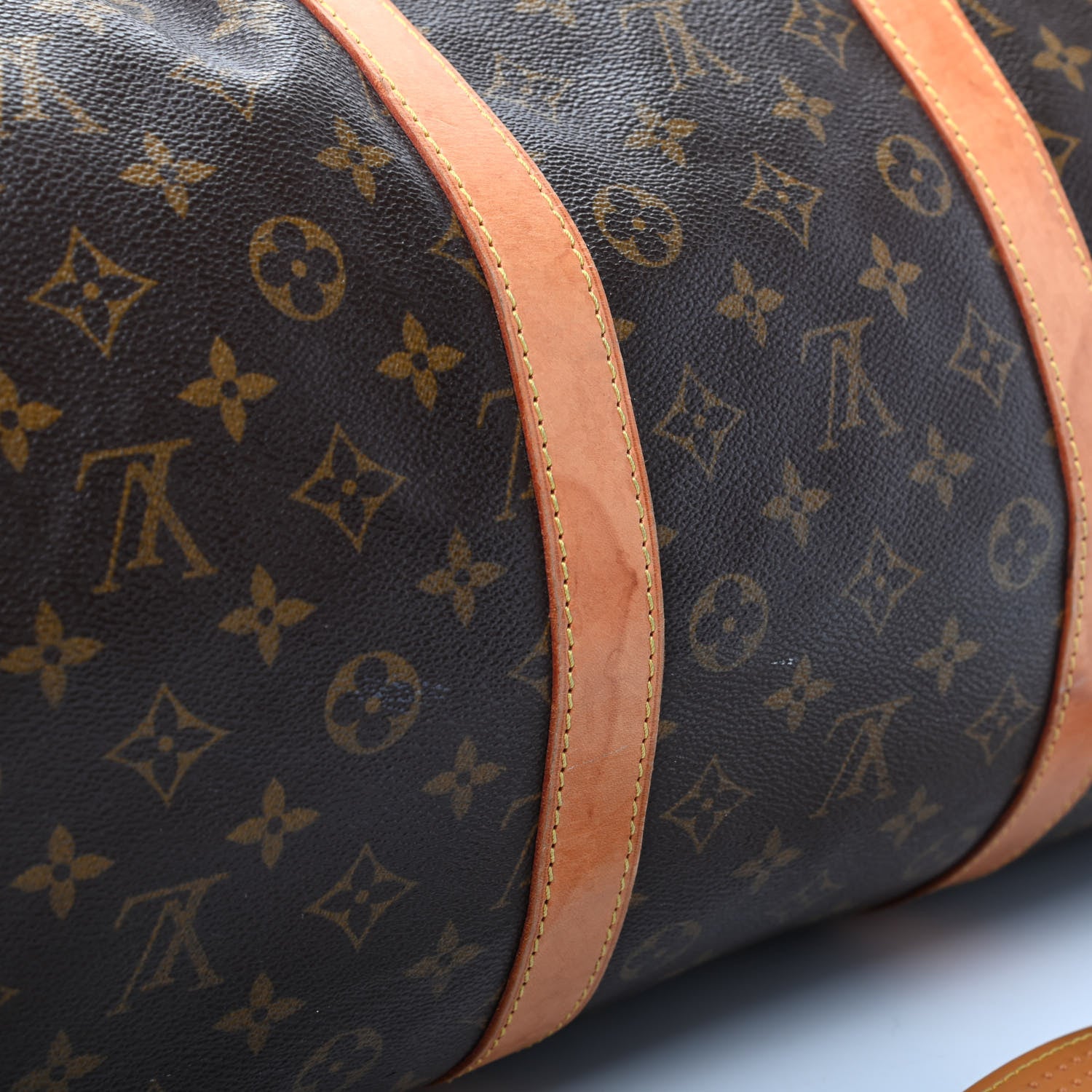 Louis Vuitton Monogram Keepall Bandouliere 55 10 of 12