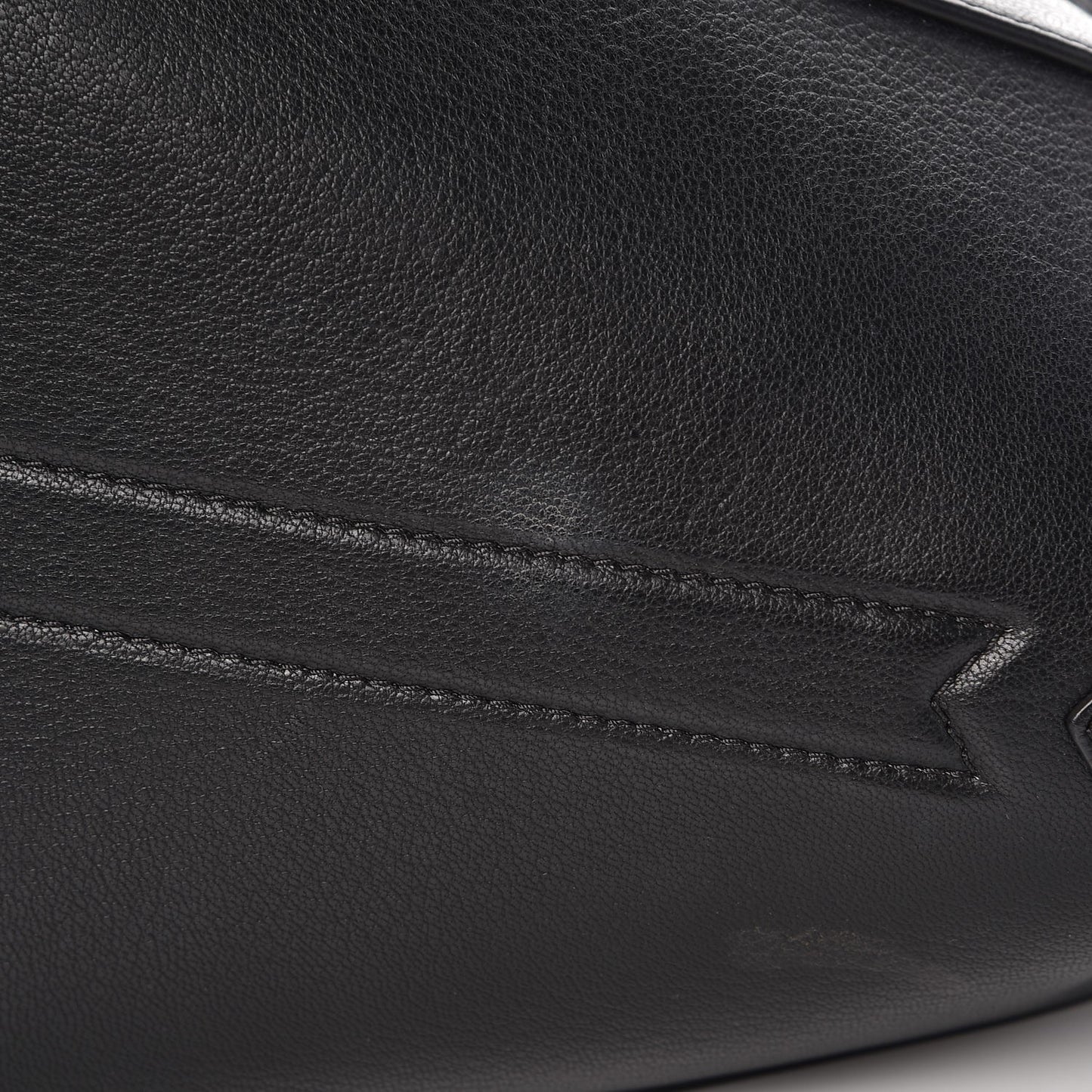 Sugar Goatskin Medium Antigona Black