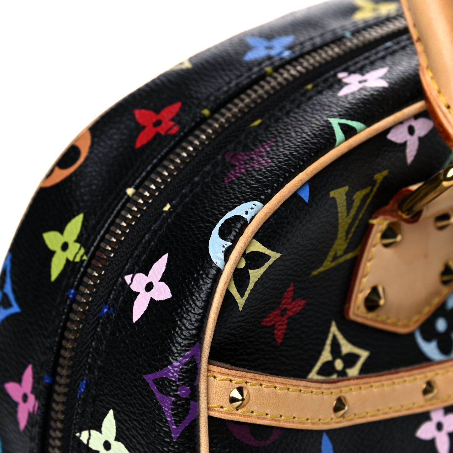 Monogram Multicolor Trouville Black