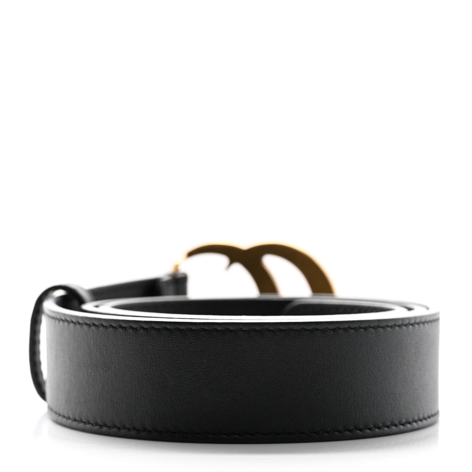 Gucci Moon Calfskin Double G 30mm Belt 75 30 Black 2 of 9