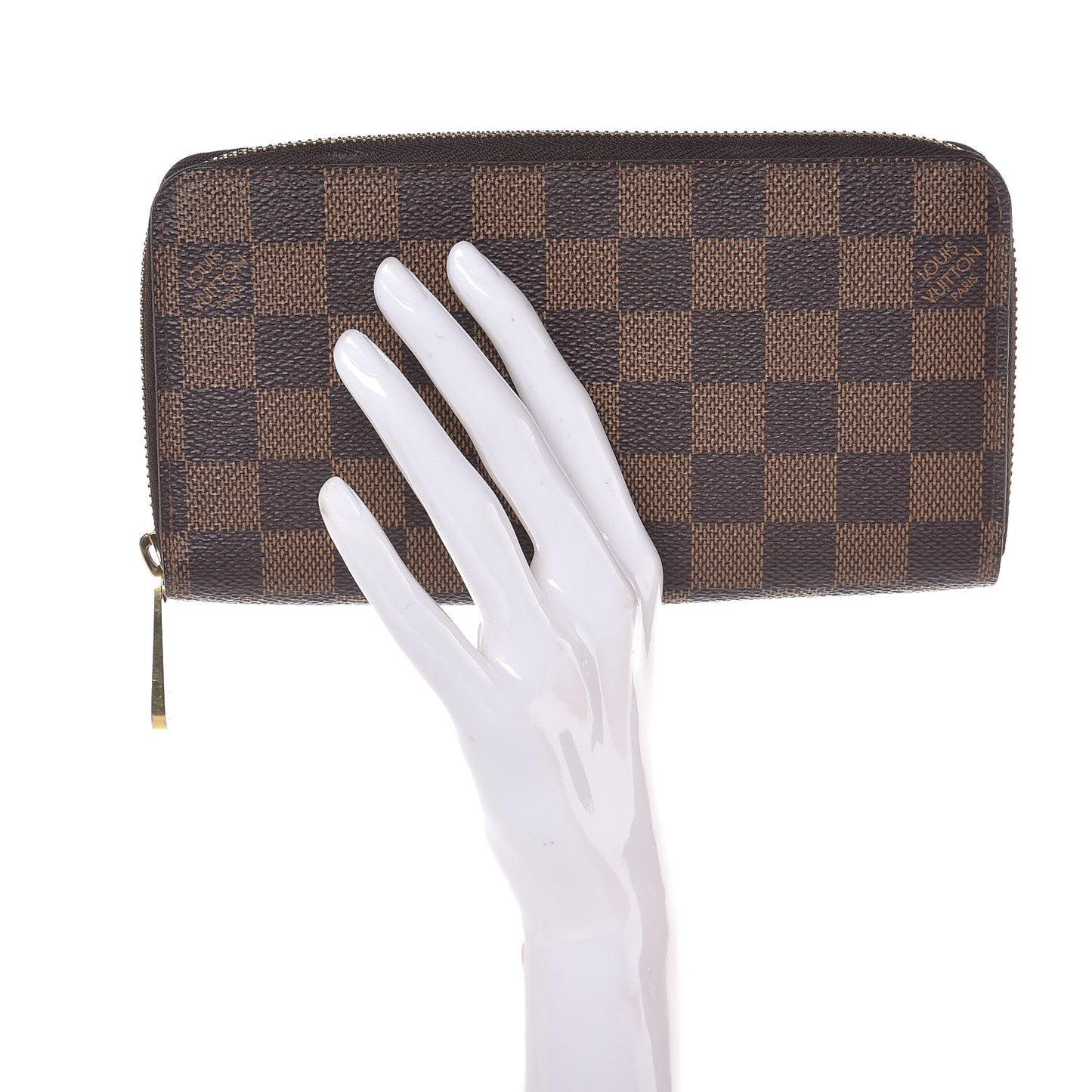 Damier Ebene Zippy Wallet